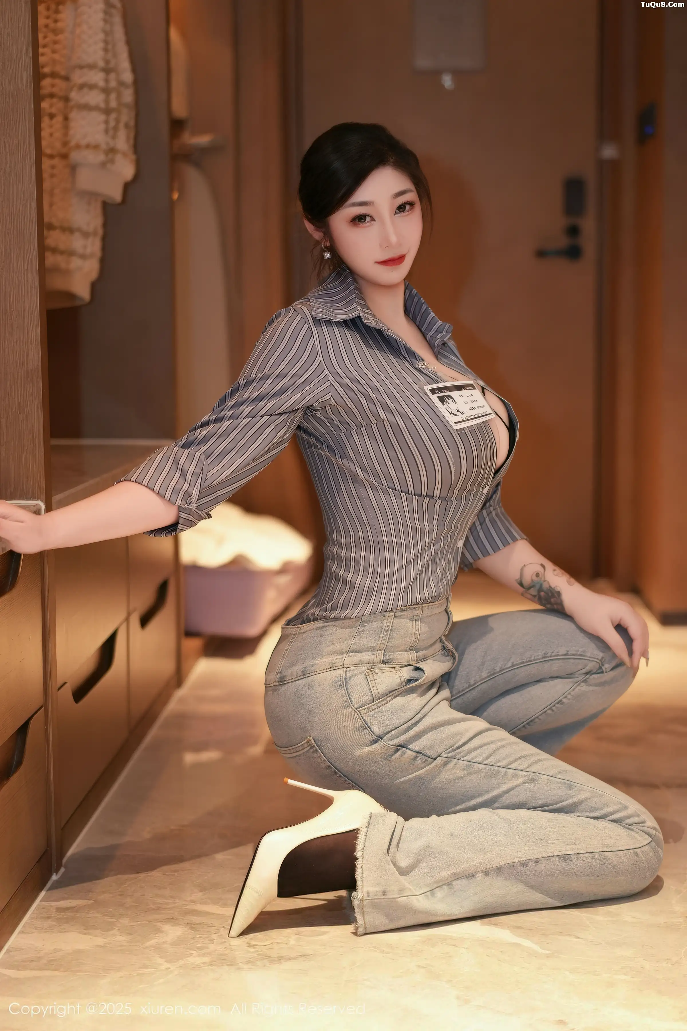 [XiuRen]高清写真图 2025.12.19 No.11128 妲己_Toxic 黑色情趣内衣