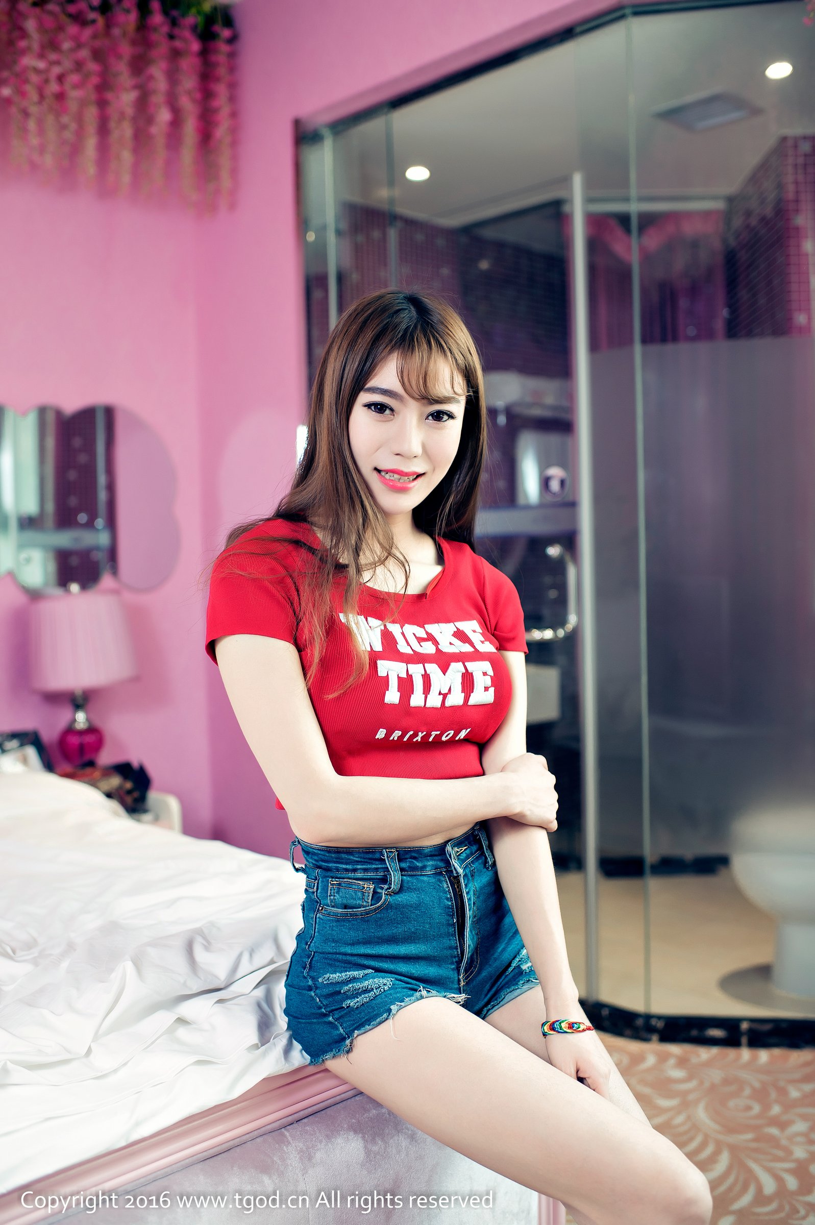 钰彤Ci-ci [TGOD推女神]高清写真图青春少女～
