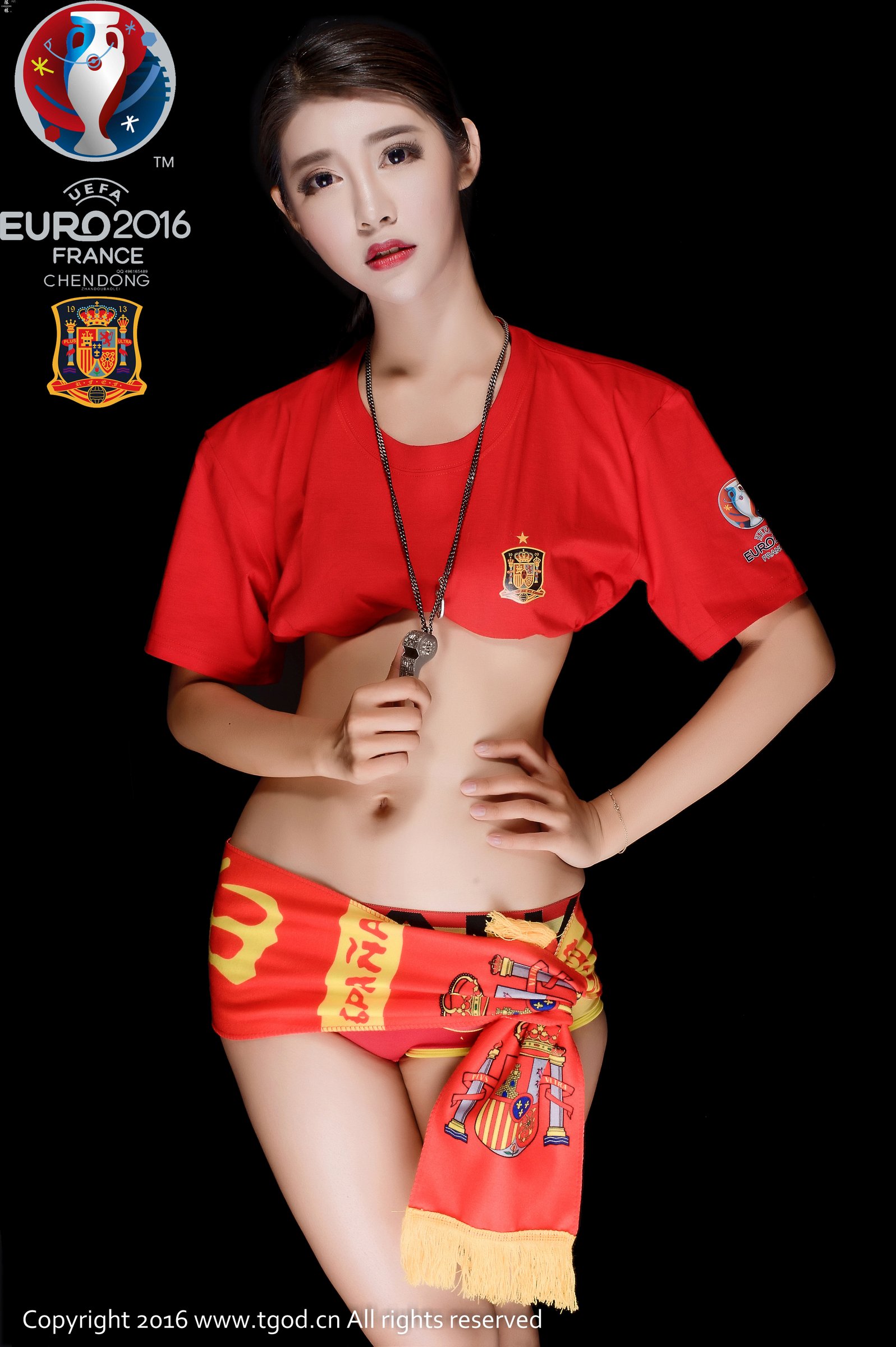 [TGOD推女神]高清写真图足球宝贝 六女神