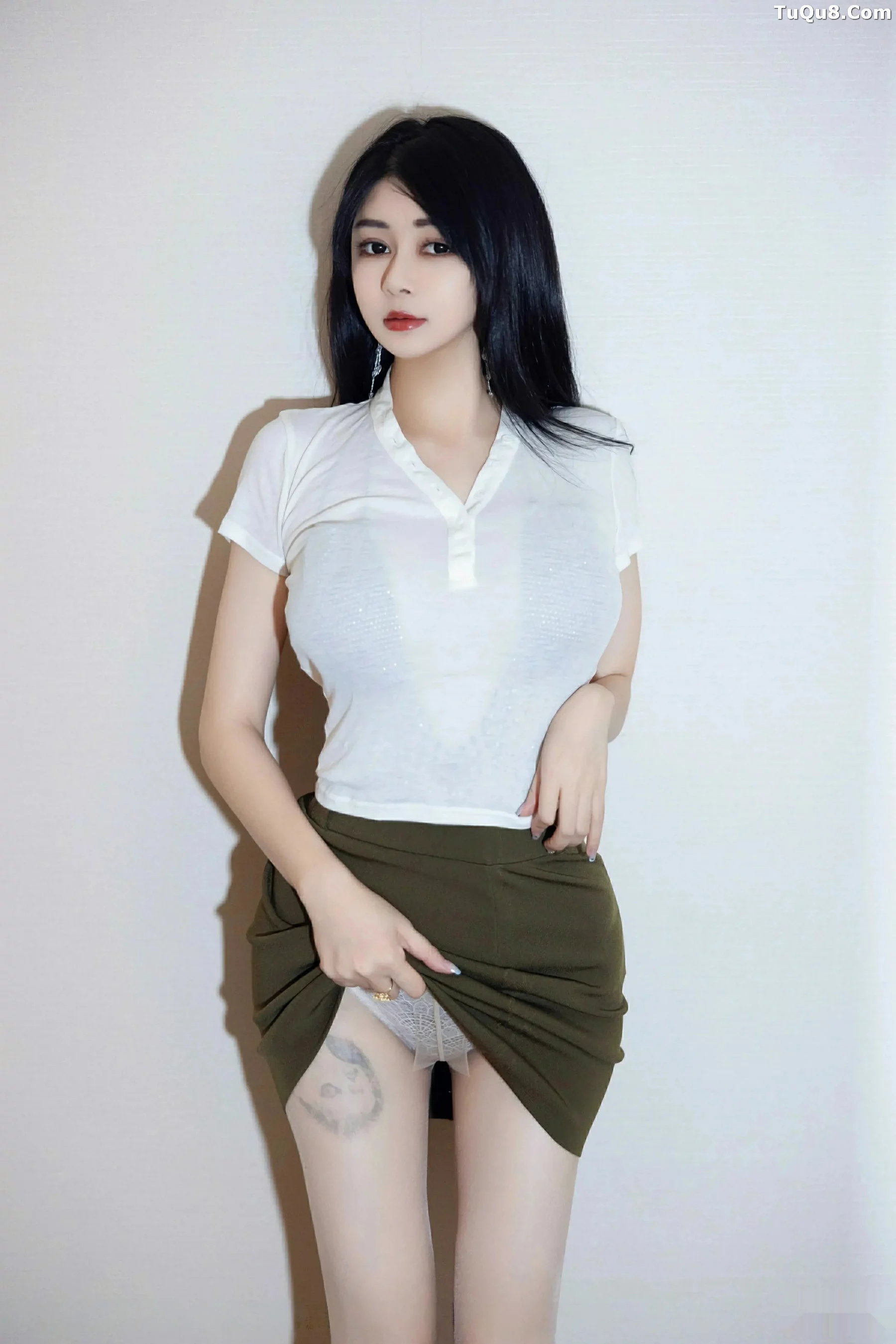 [HuaYang]高清写真图 2025.09.29 VOL.647 凯竹Quinn 白色T恤