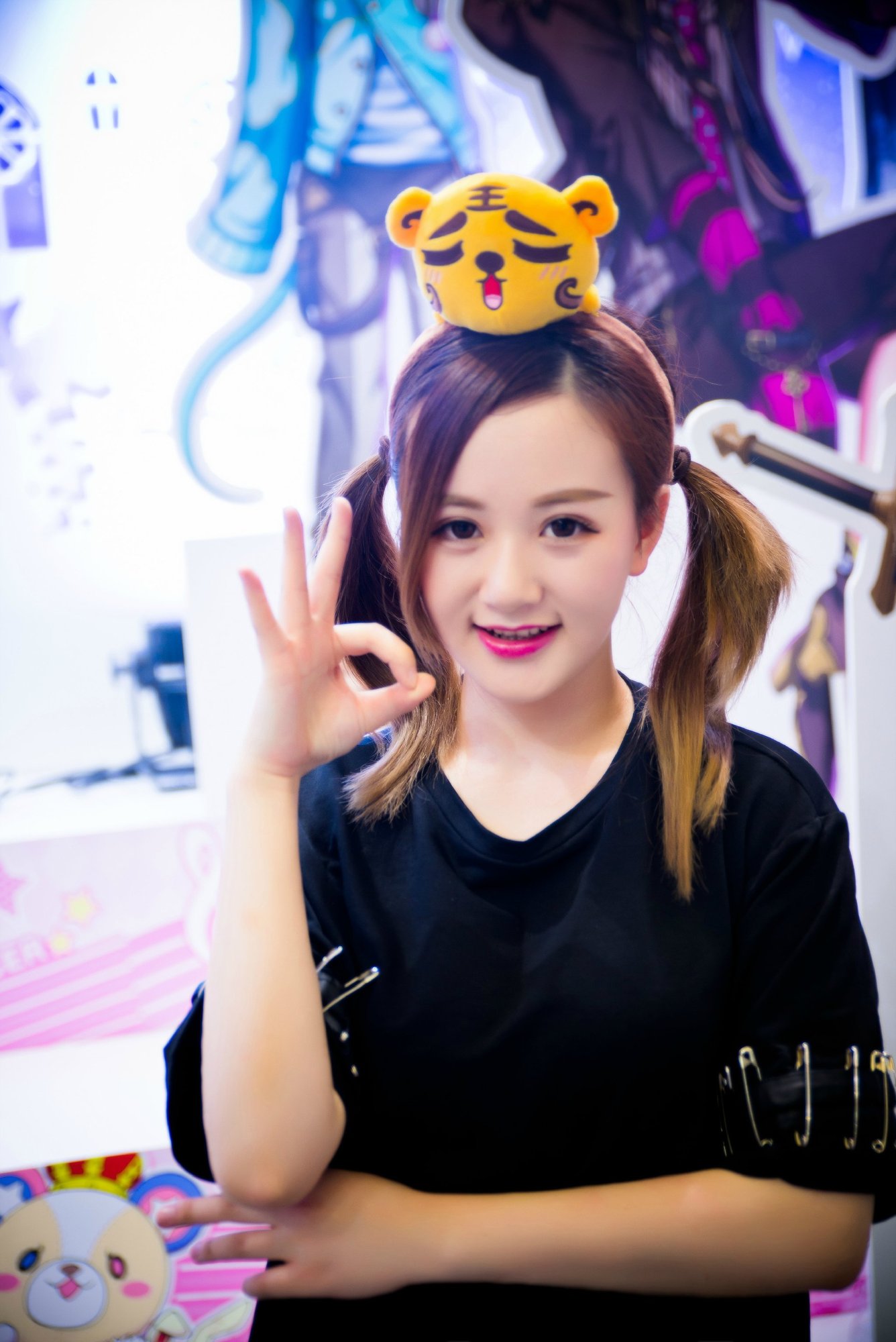 黄文婧 2016ChinaJoy电魂展台SG