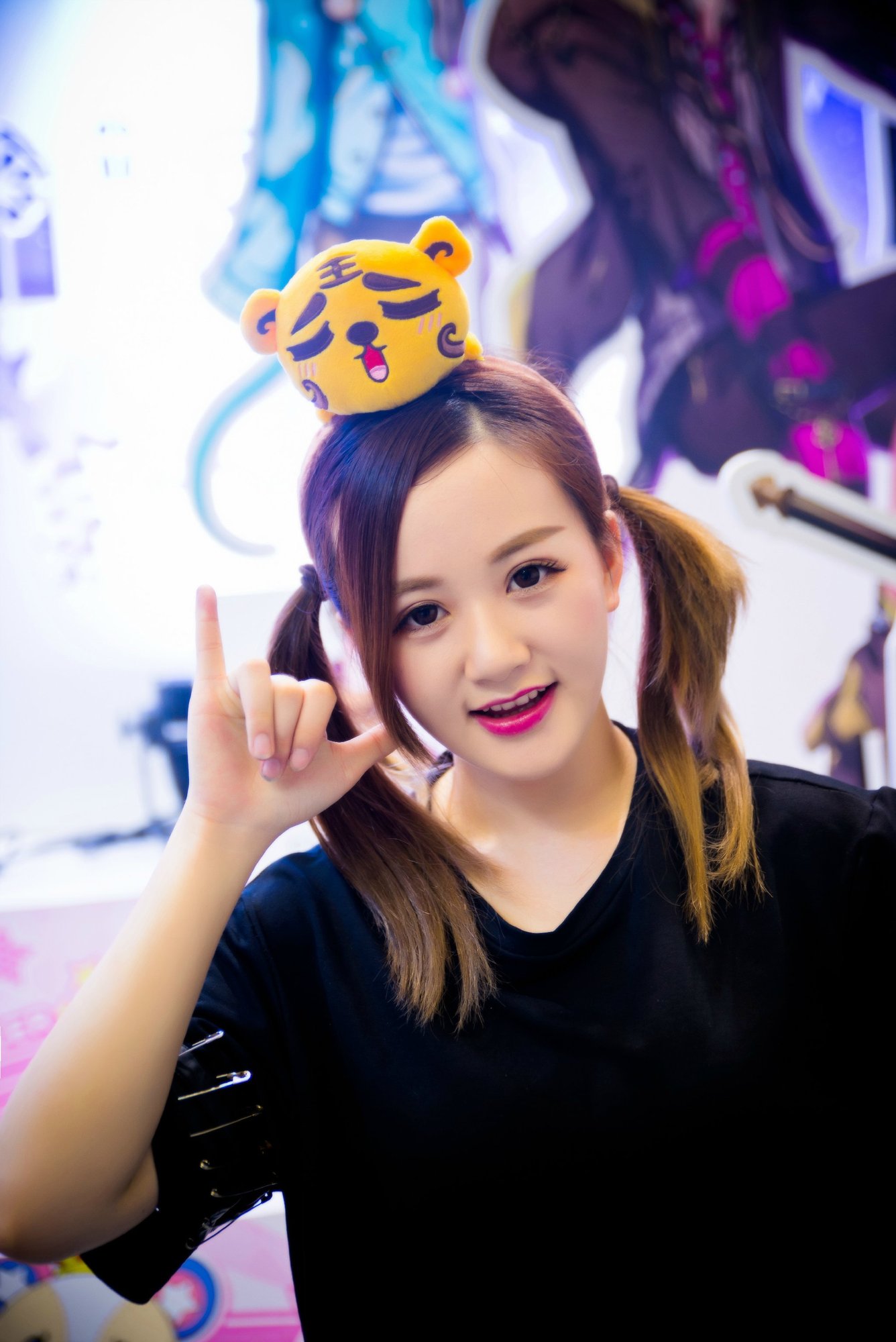 黄文婧 2016ChinaJoy电魂展台SG