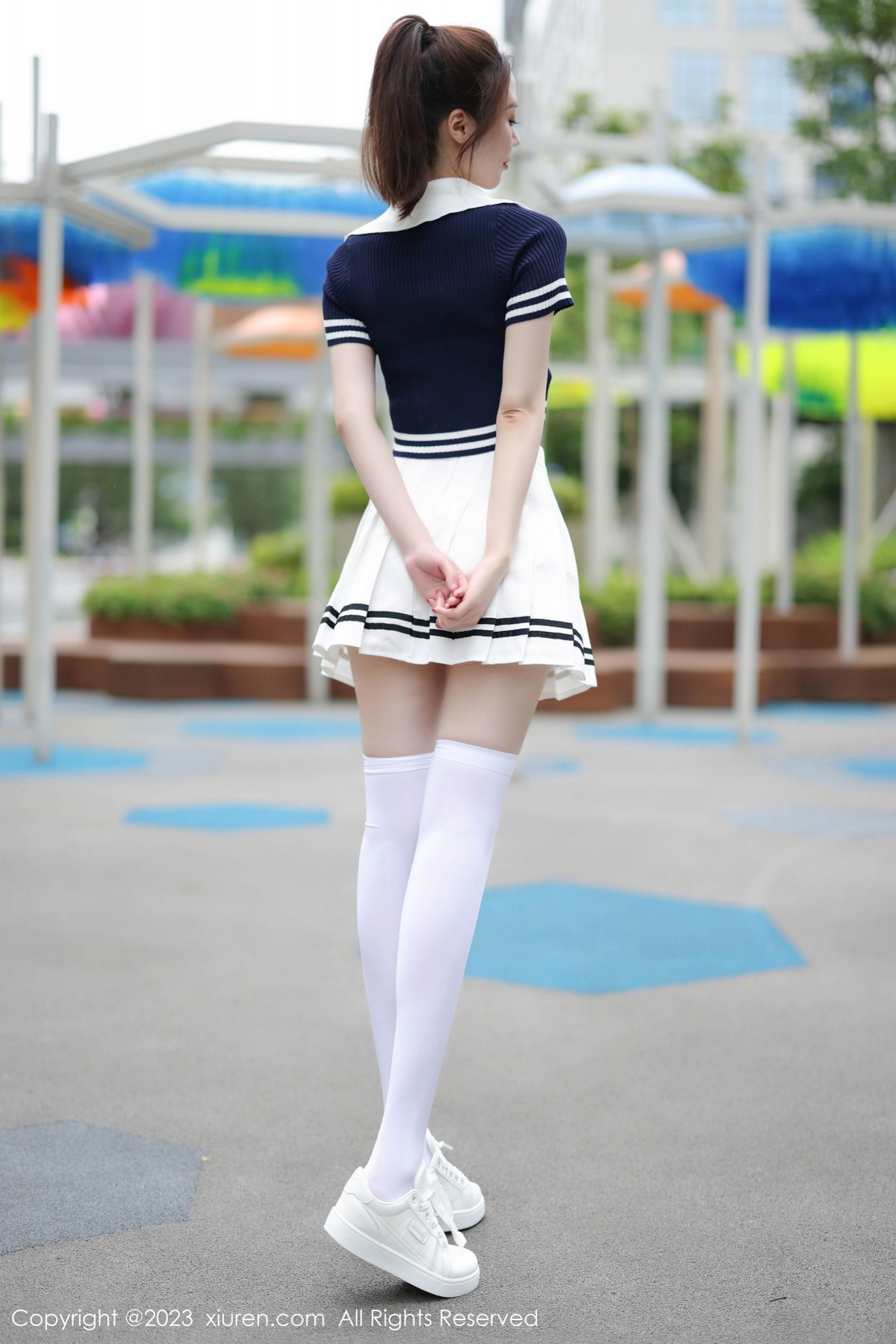 [XiuRen]高清写真图 2023.09.20 No.7416 梦心玥 美腿运动