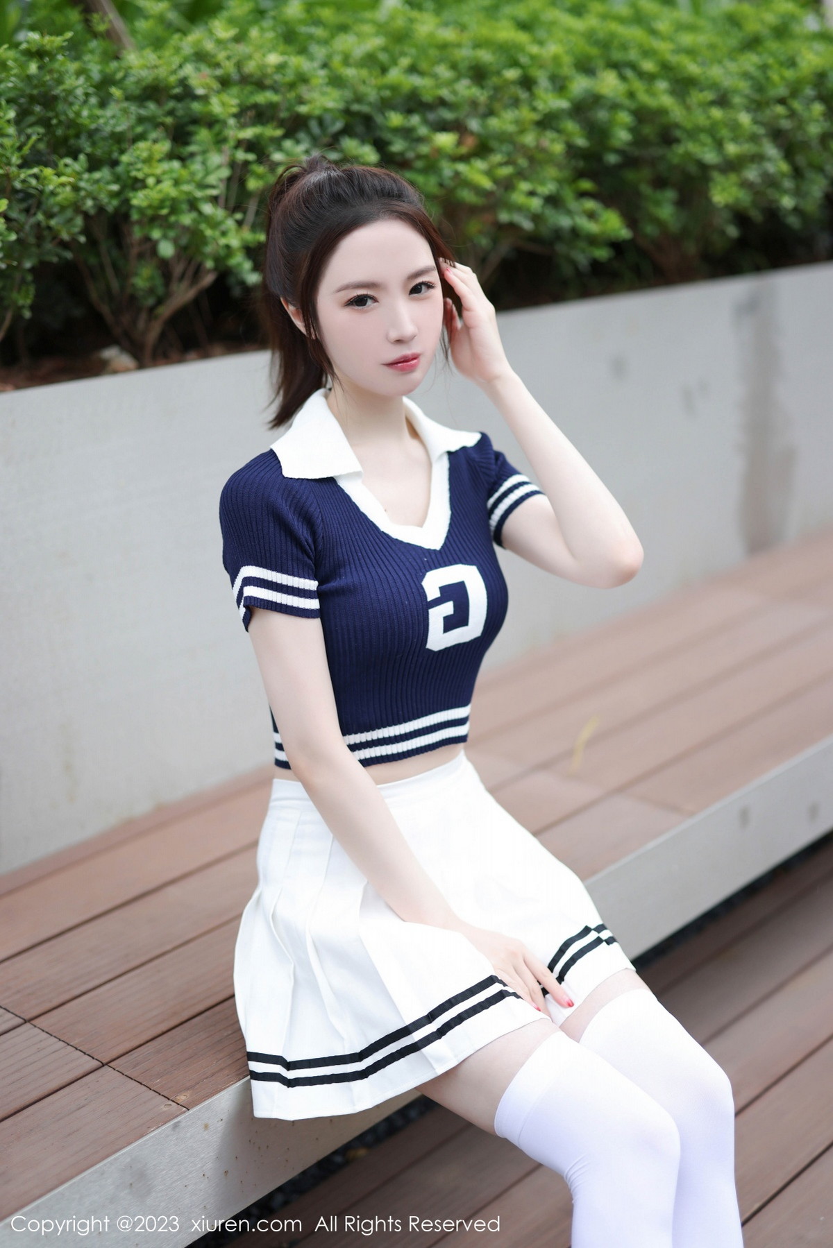 [XiuRen]高清写真图 2023.09.20 No.7416 梦心玥 美腿运动