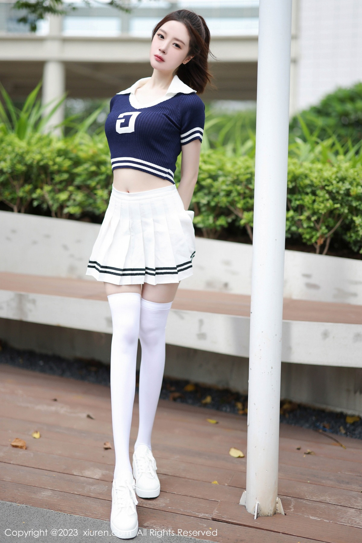 [XiuRen]高清写真图 2023.09.20 No.7416 梦心玥 美腿运动