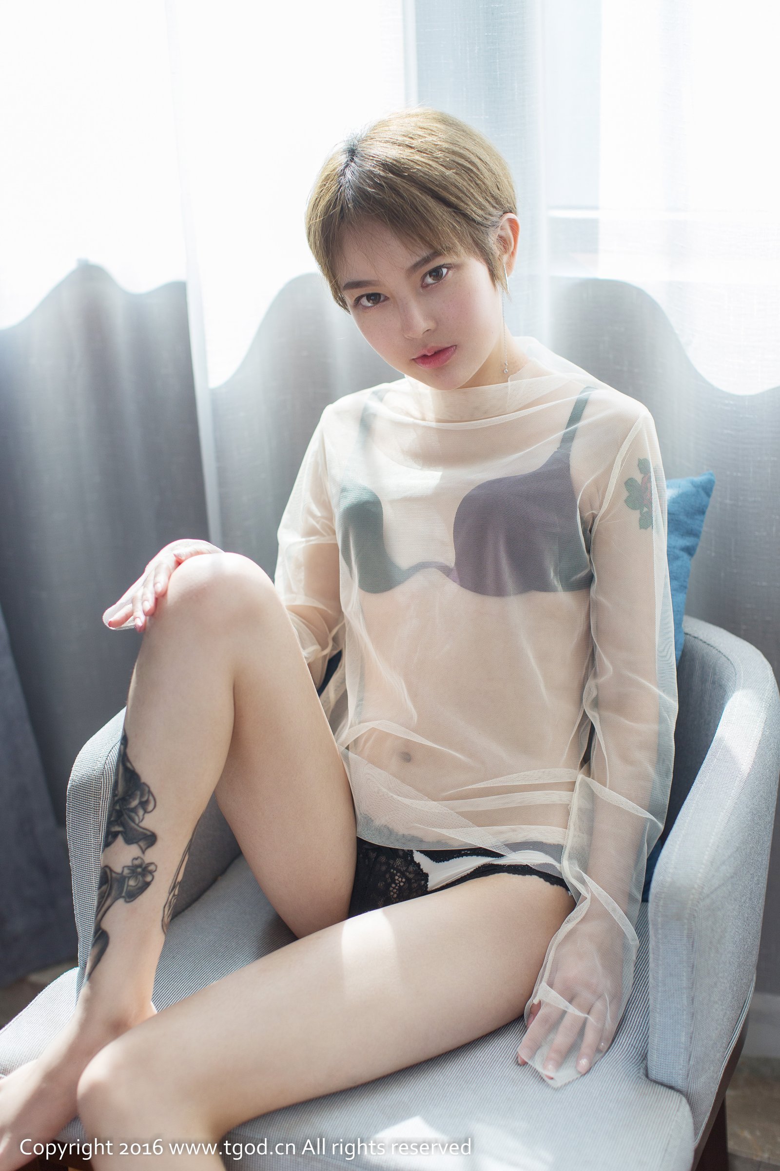 lynne黎茉 [TGOD推女神]高清写真图家居意境写真图