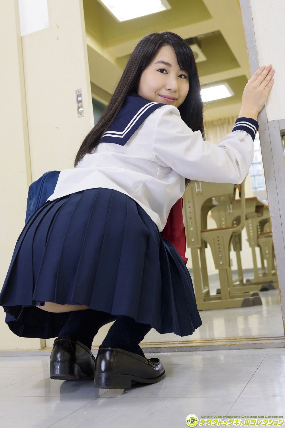織川みか [DGC]高清写真图No.1348 道産子の白い肌が映える柔らかGカップ!