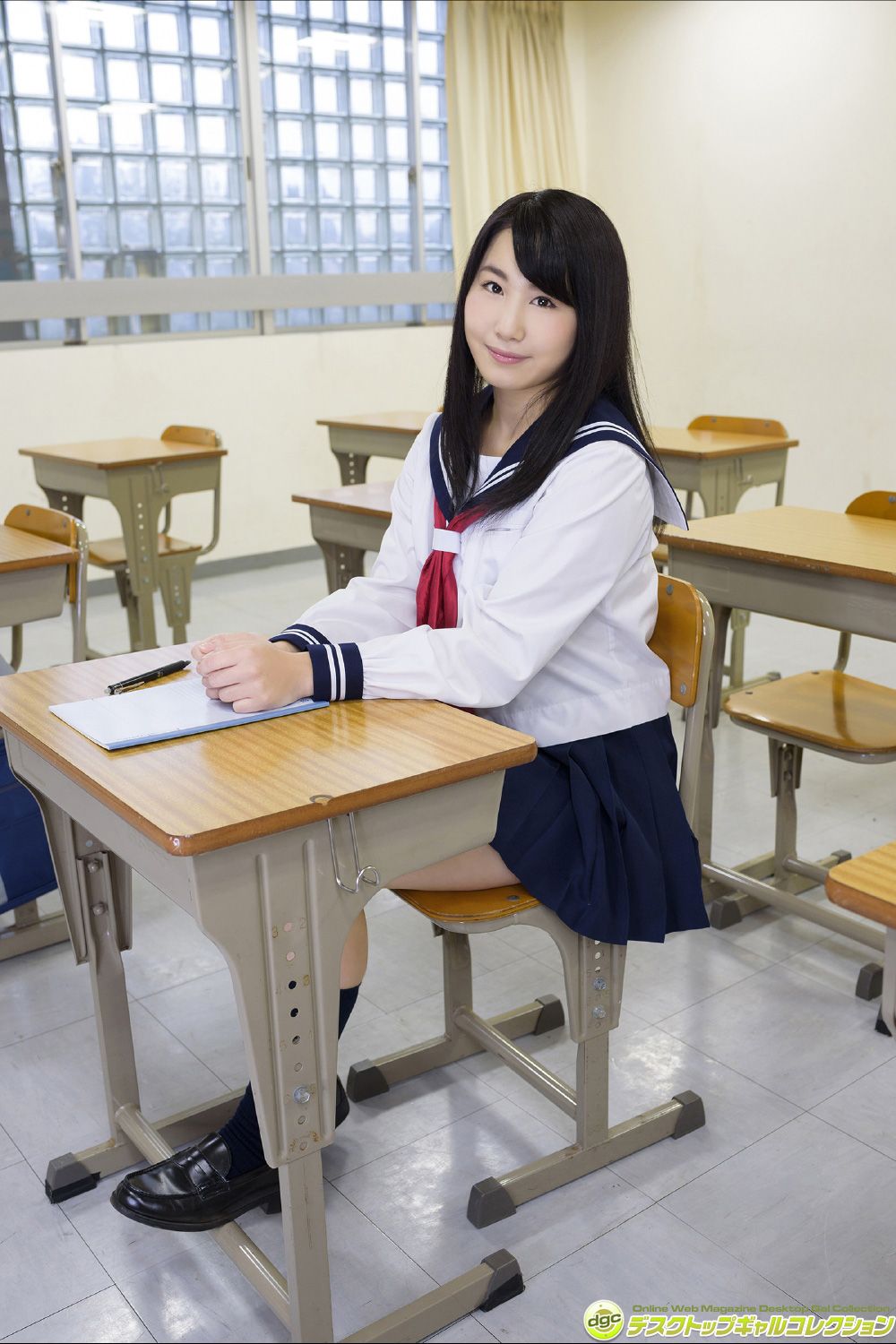 織川みか [DGC]高清写真图No.1348 道産子の白い肌が映える柔らかGカップ!
