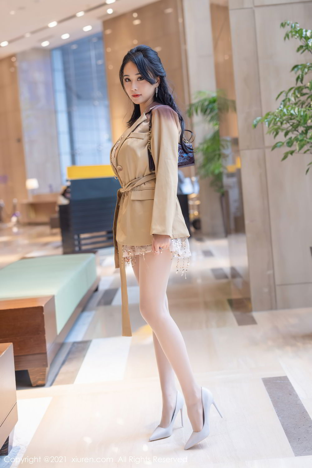 [XiuRen]高清写真图 2021.05.07 VOL.3378 蓝夏Akasha