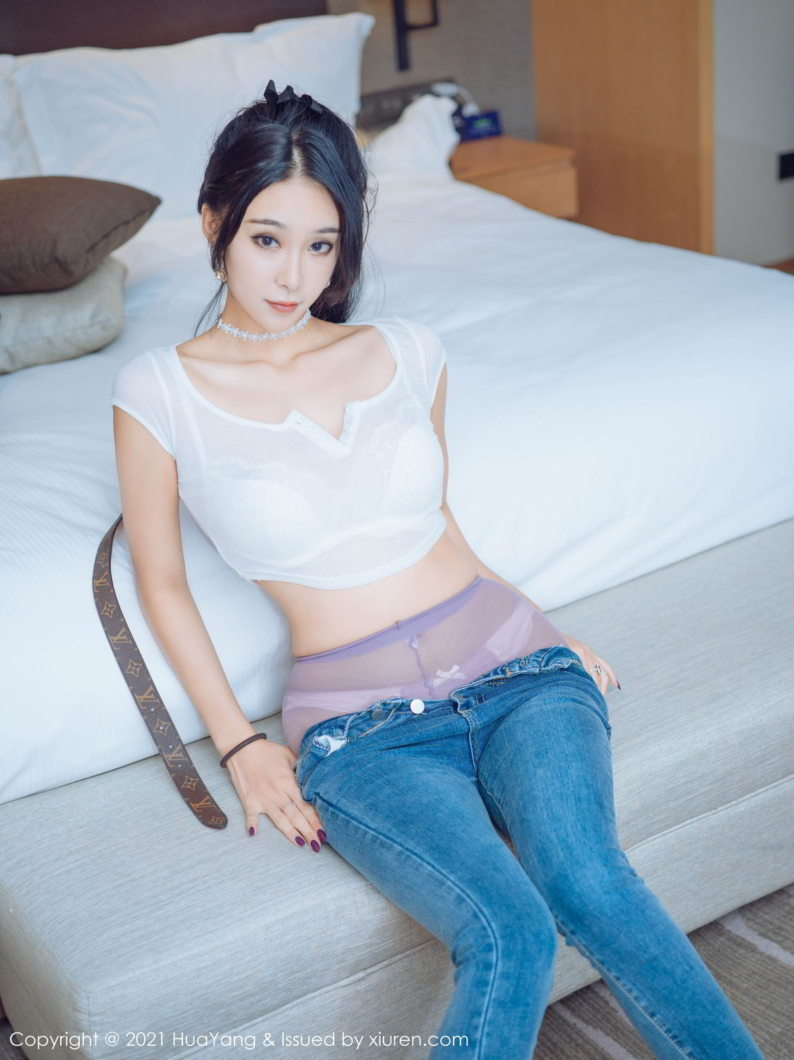 [HuaYang]高清写真图 2021.05.20 VOL.405 蓝夏Akasha