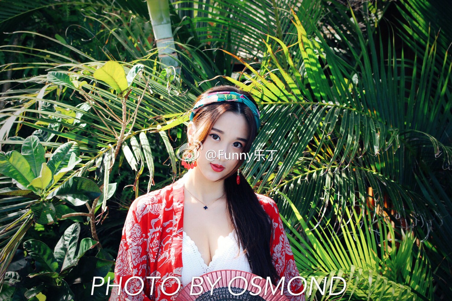 丁晓宜Cindy- 花椒女主播微博私房写真