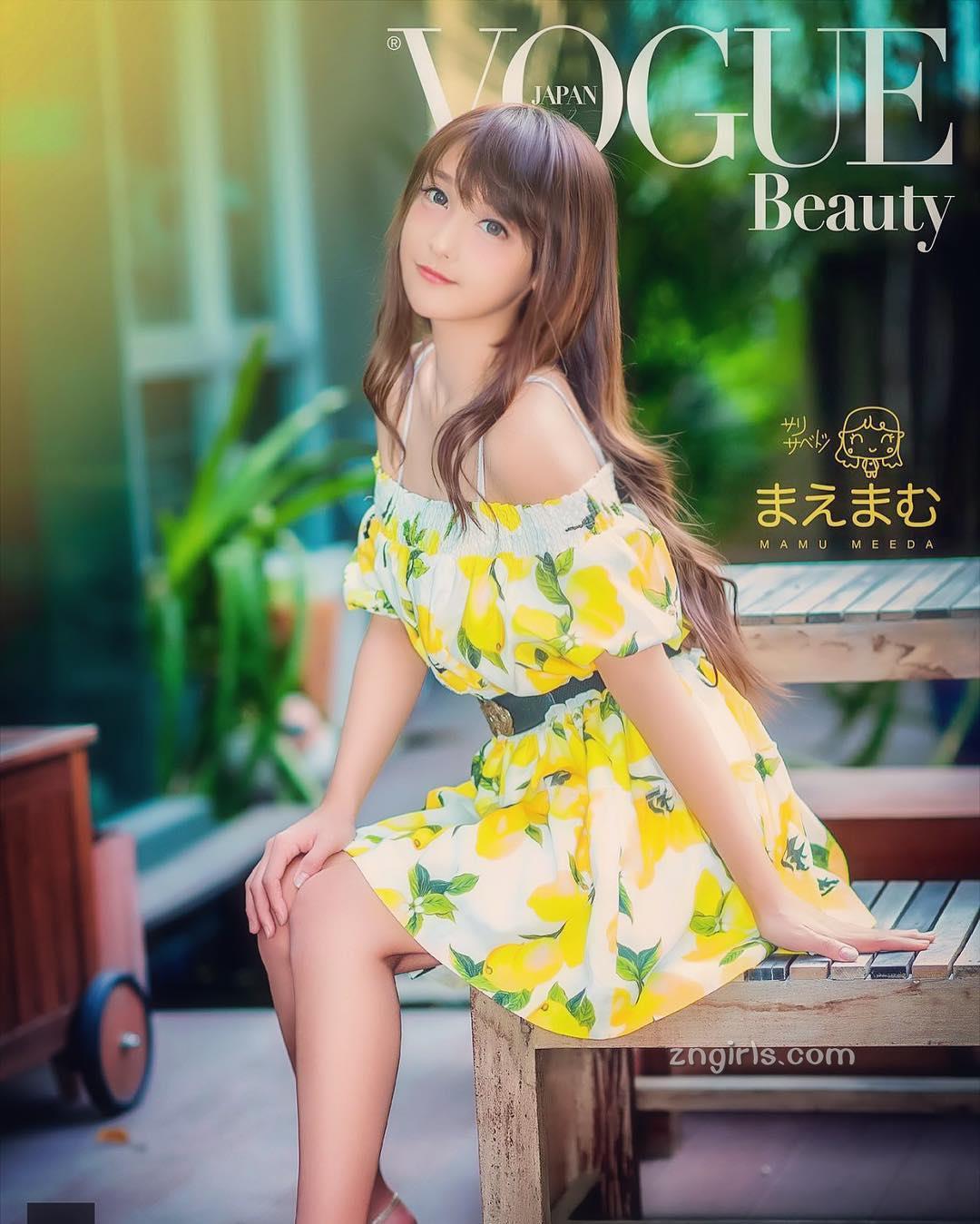 日系泰国美人Mamu Maeda 这样的颜值根本无敌