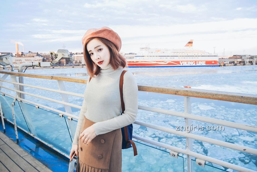 台湾美妆博主田以熙 身材饱满的小只马美人