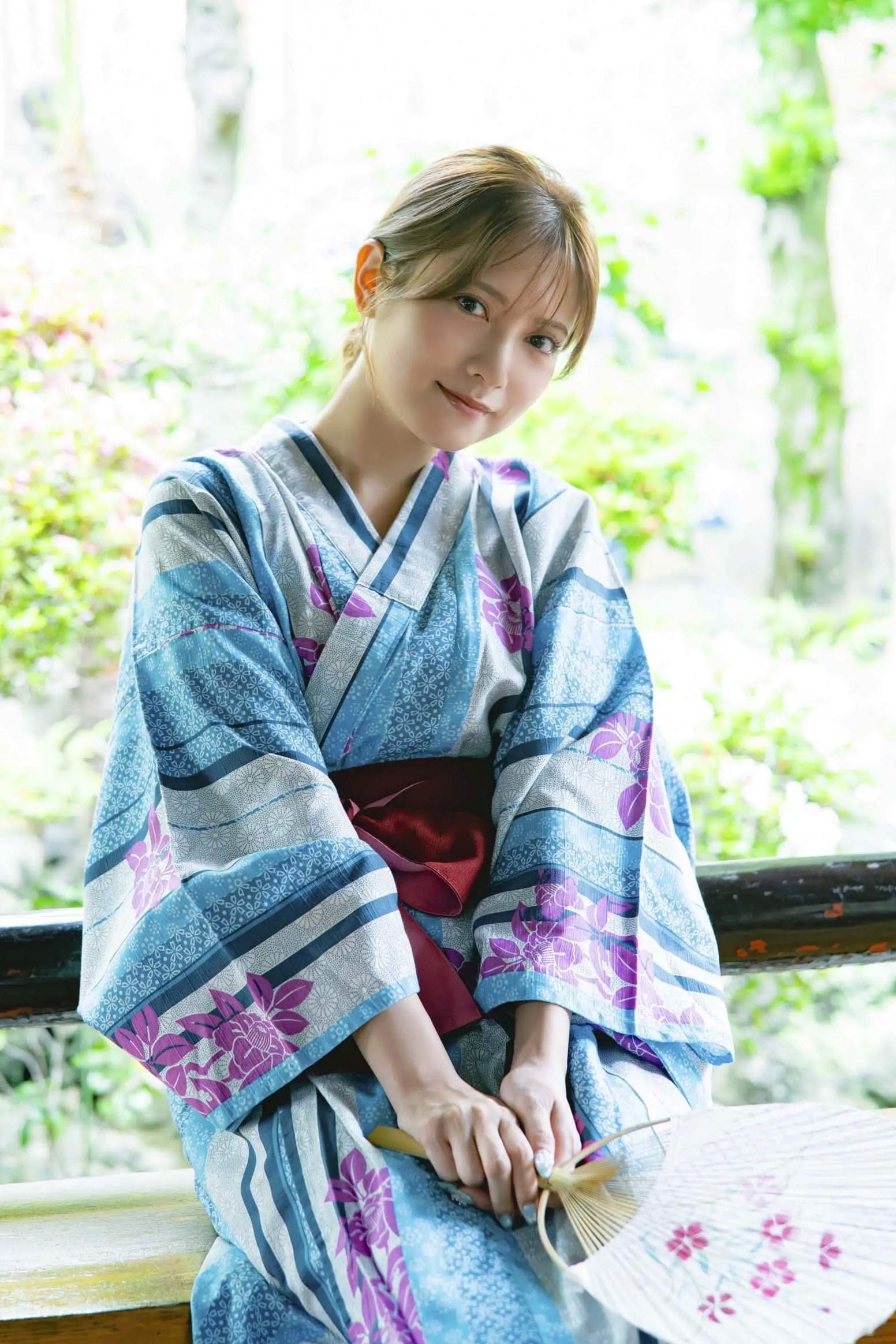 桃月なしこ - 浴衣下的秘密 日系和服性感内衣私房写真 [63P]