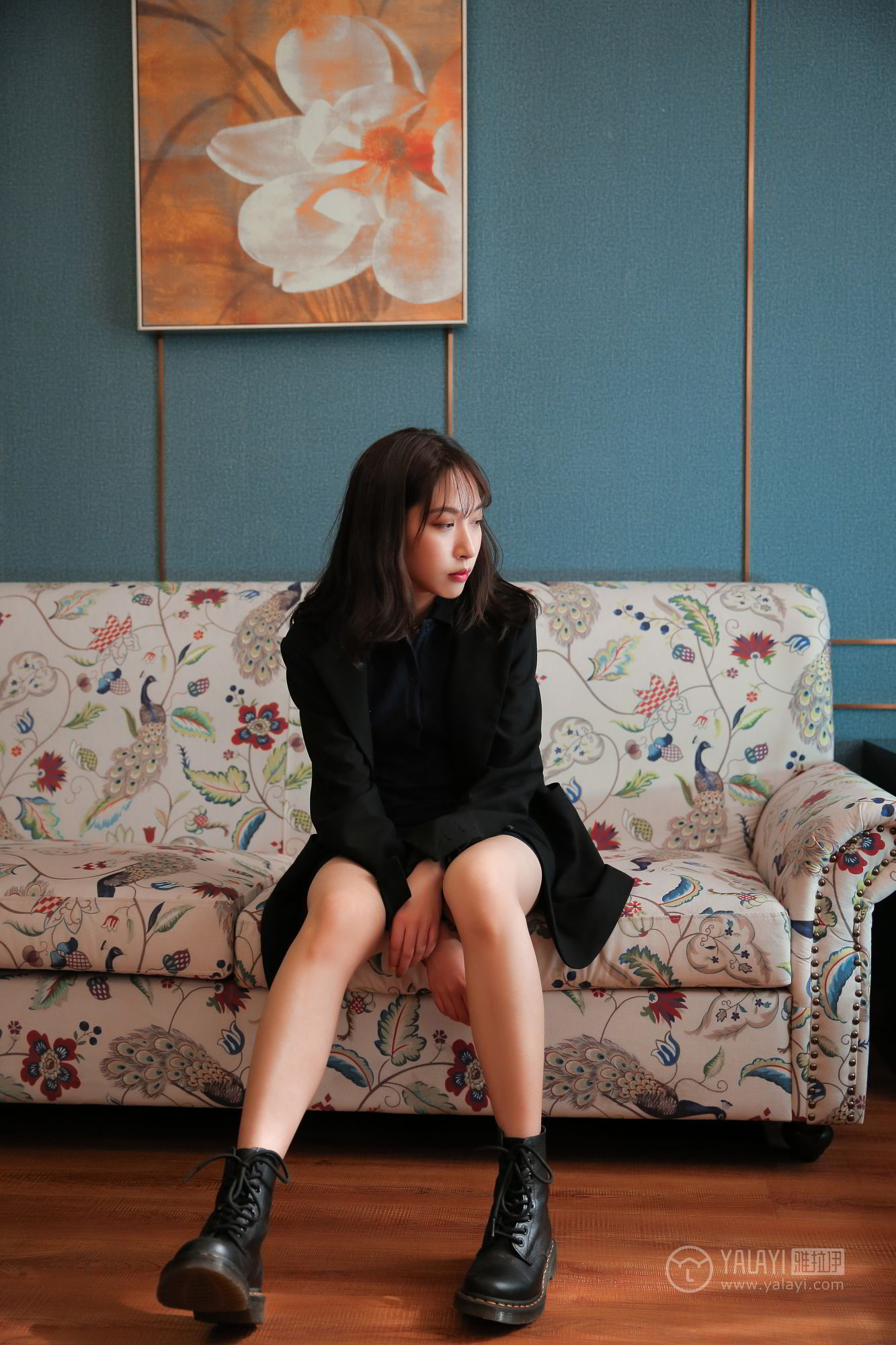 [YALAYI雅拉伊]高清写真图 2019.06.14 Vol.308 蓝色房子 蓝心