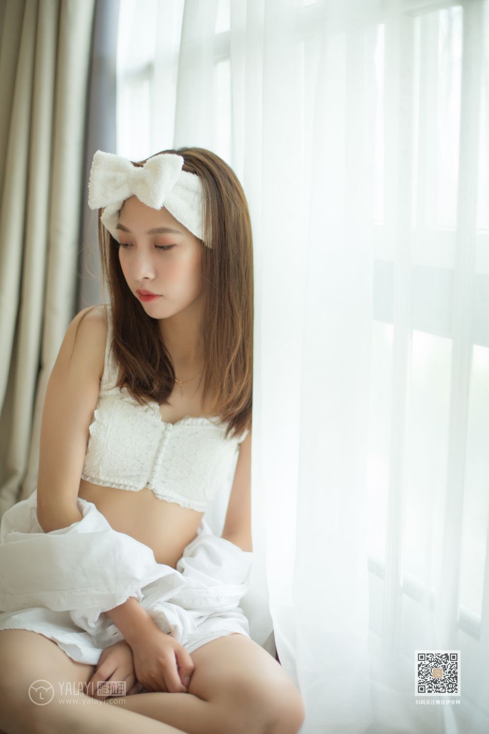 [YALAYI雅拉伊]高清写真图 2019.09.30 Vol.421 素颜 蓝心