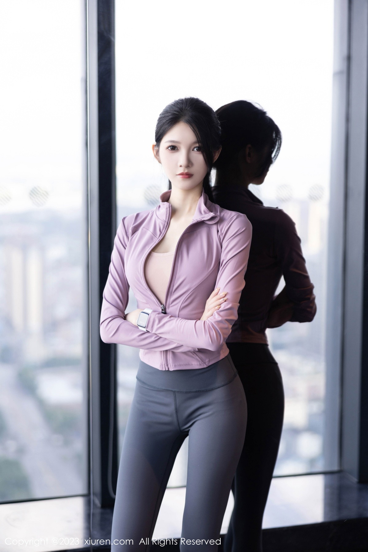 [XiuRen]高清写真图 2023.09.25 No.7438 程程程- 运动美腿