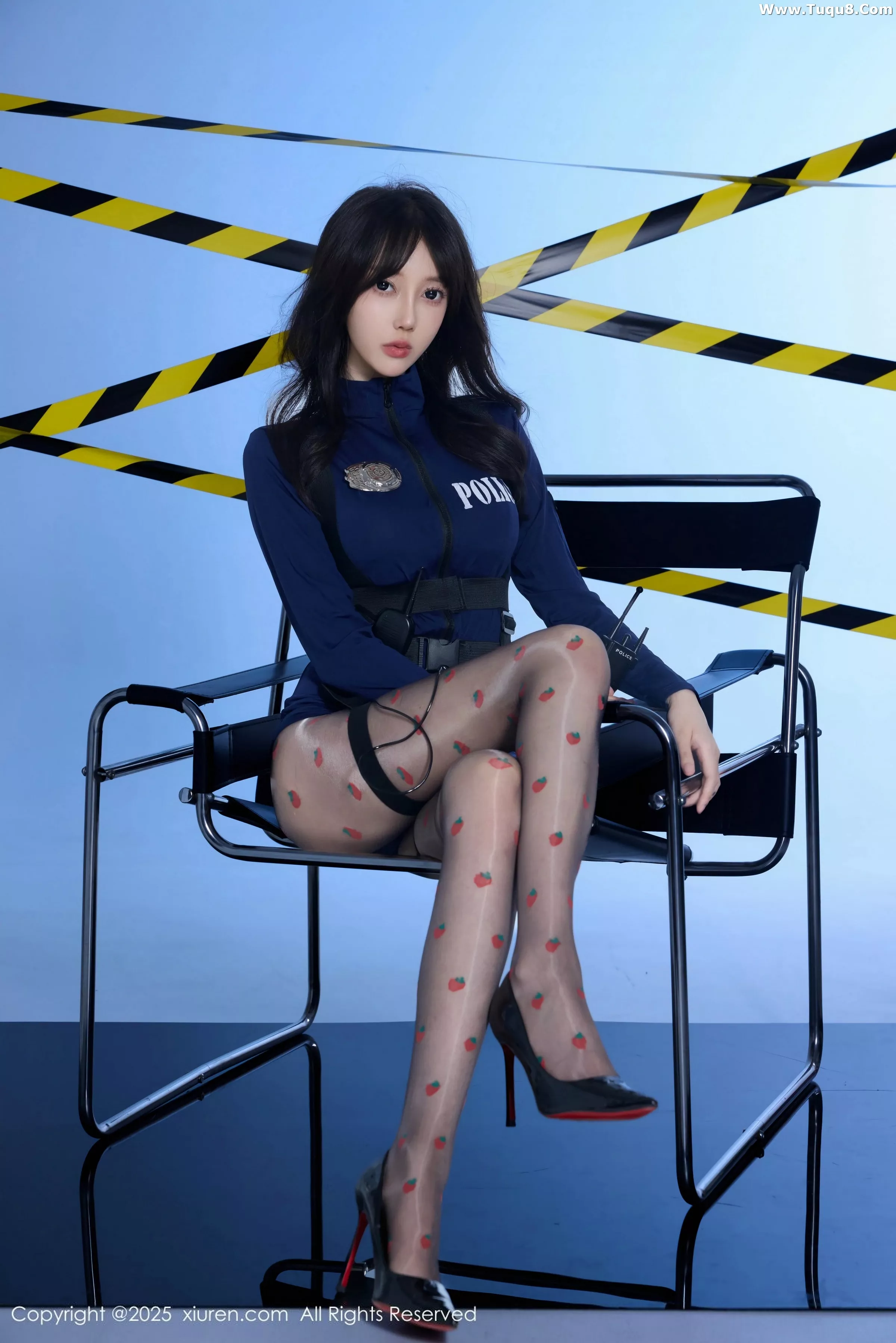 [XiuRen]高清写真图 2025.07.14 No.10544 玥儿玥er 蓝色制服