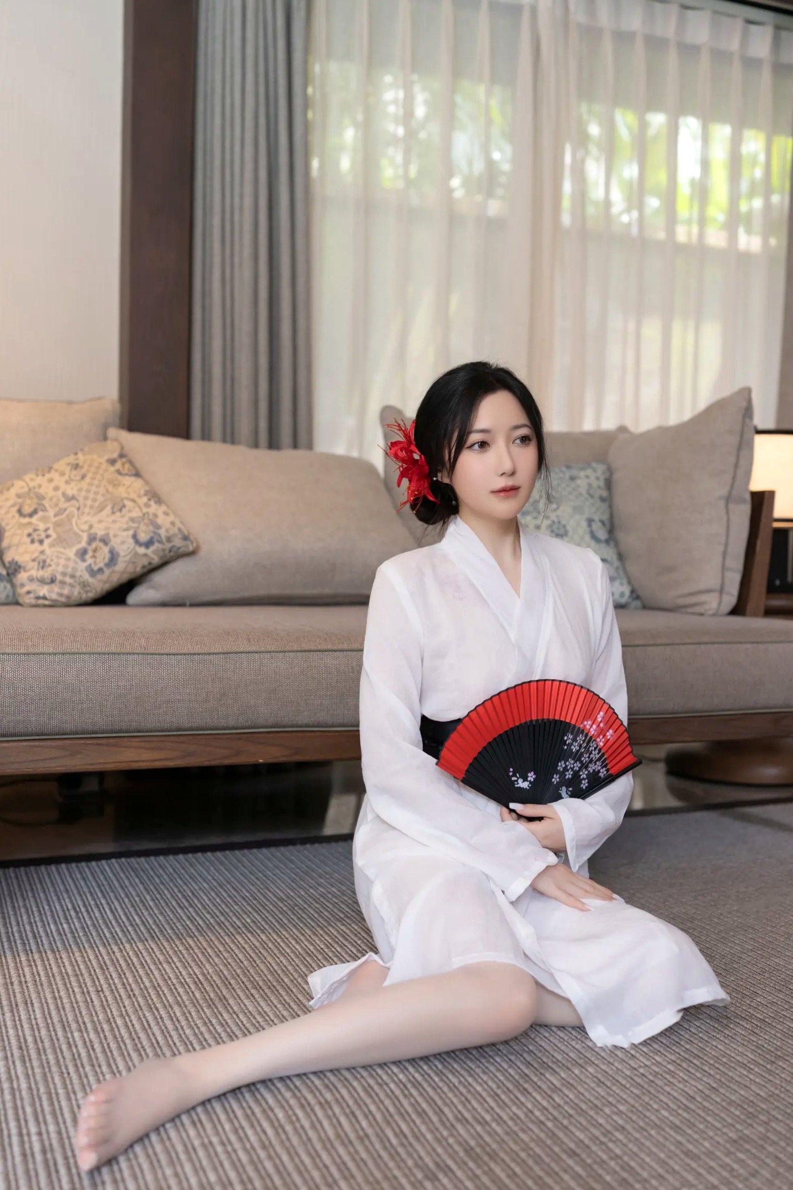 [XR] 鱼子酱Fish 寂，极致日系和风私房，浴缸前的曼妙身姿与彼岸花纹身，清冷性感诱惑大赏[122P]