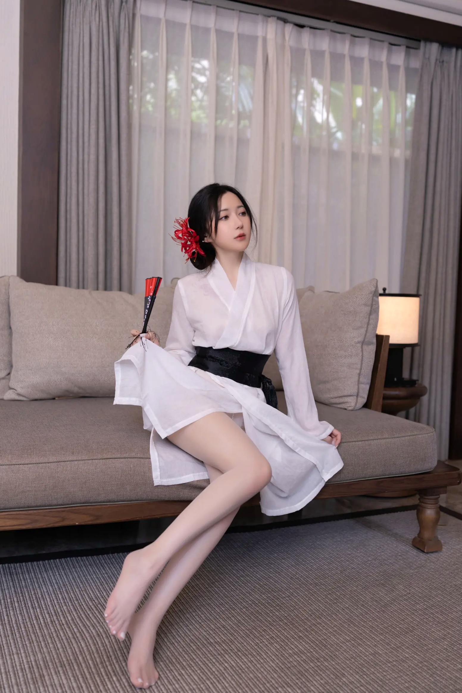 [XR] 鱼子酱Fish 寂，极致日系和风私房，浴缸前的曼妙身姿与彼岸花纹身，清冷性感诱惑大赏[122P]