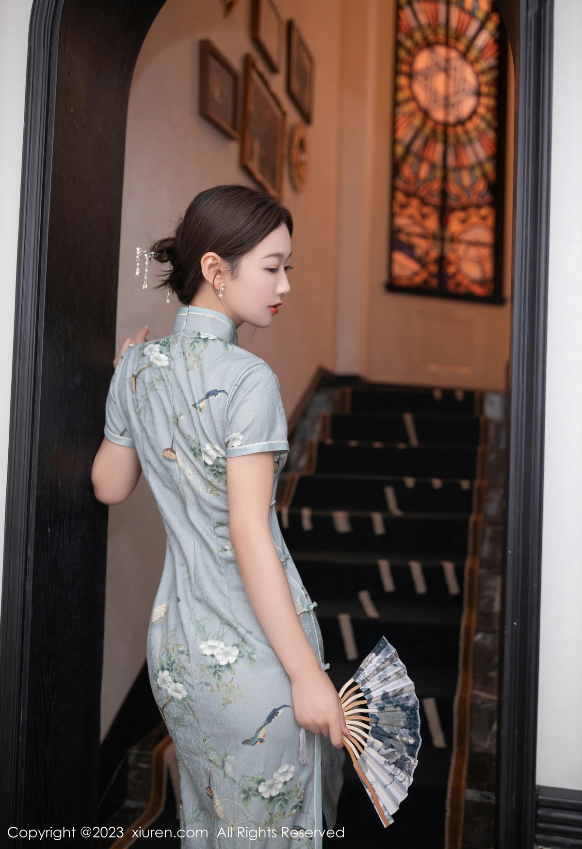 [XiuRen]高清写真图 2023.08.14 No.7232 唐安琪 美腿旗袍