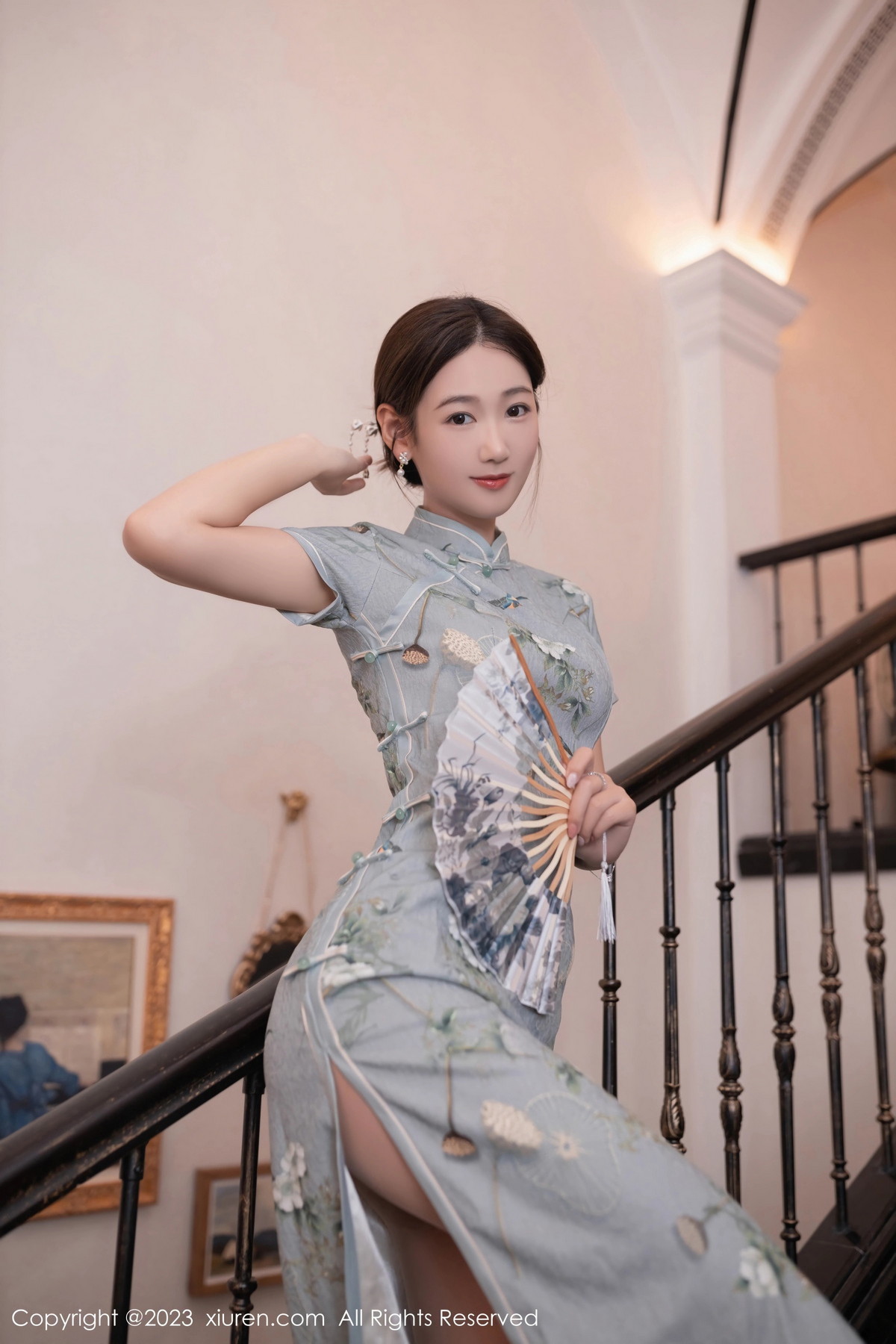 [XiuRen]高清写真图 2023.08.14 No.7232 唐安琪 美腿旗袍