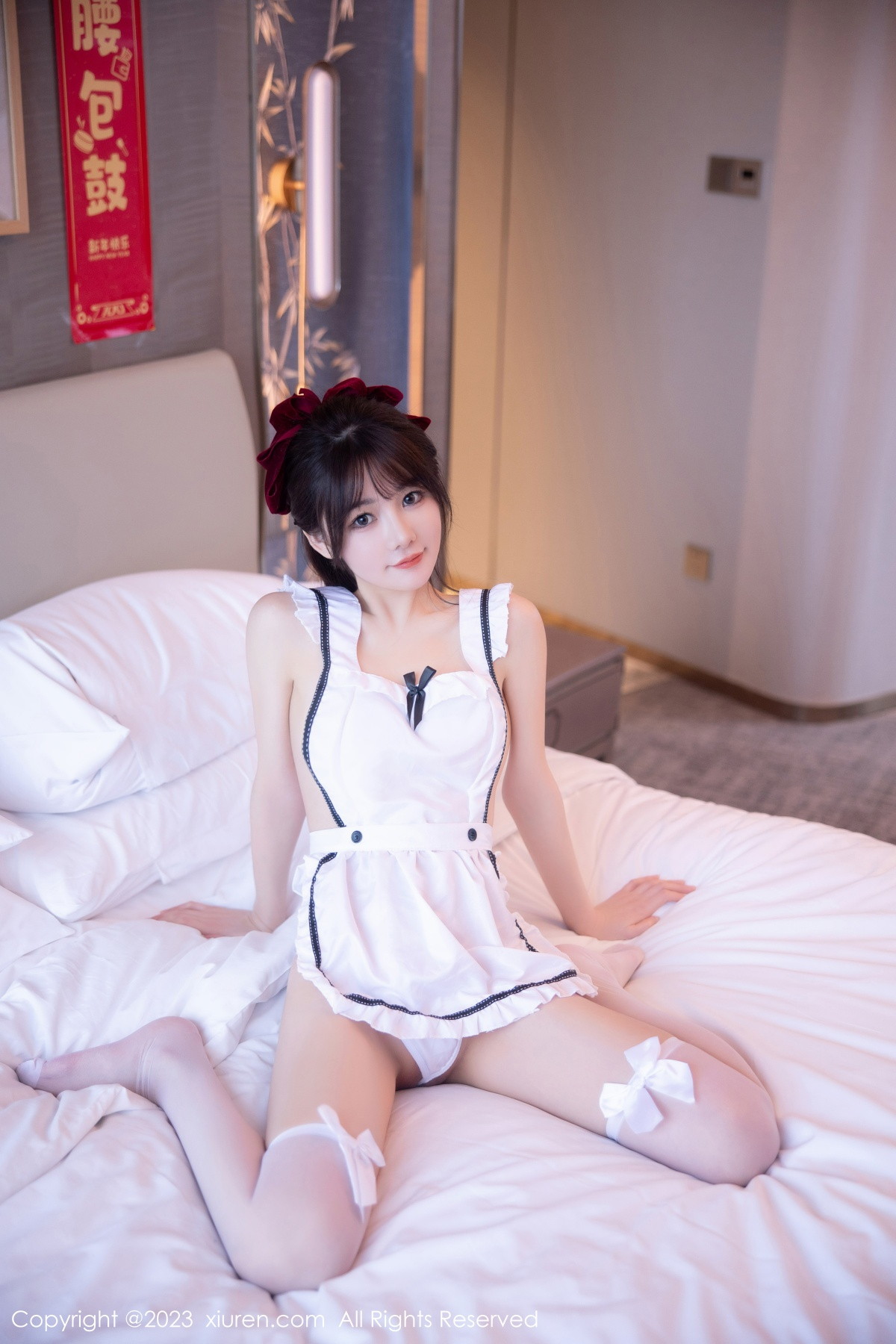[XiuRen]高清写真图 2023.02.21 No.6299 婠婠么 丝袜美腿