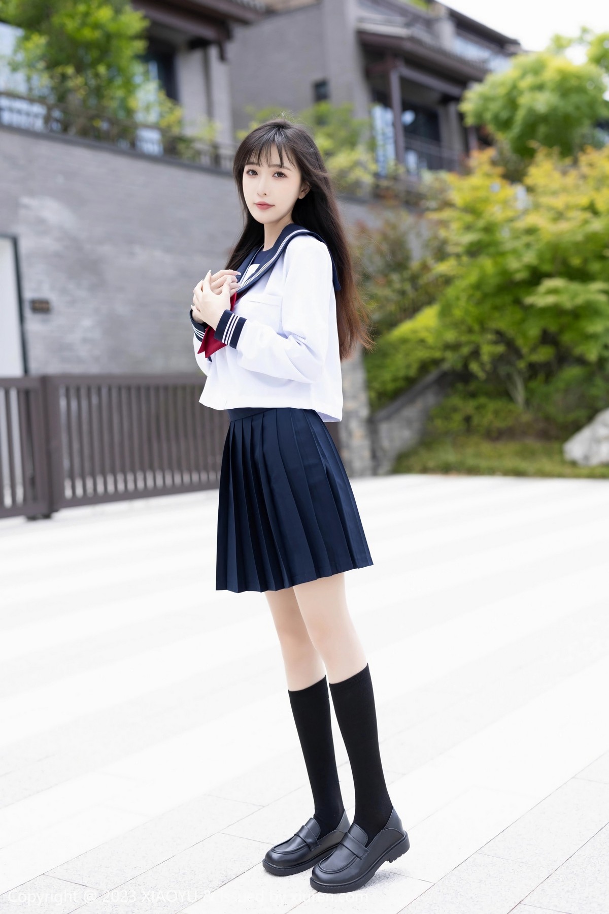 [XIAOYU]高清写真图 2023.06.08 VOL.1045 林星阑 制服美腿