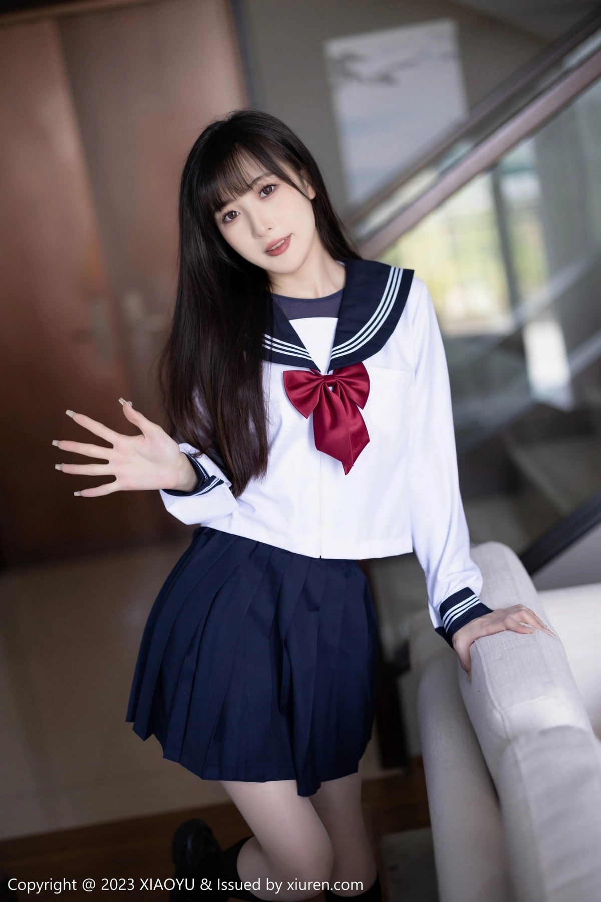 [XIAOYU]高清写真图 2023.06.08 VOL.1045 林星阑 制服美腿