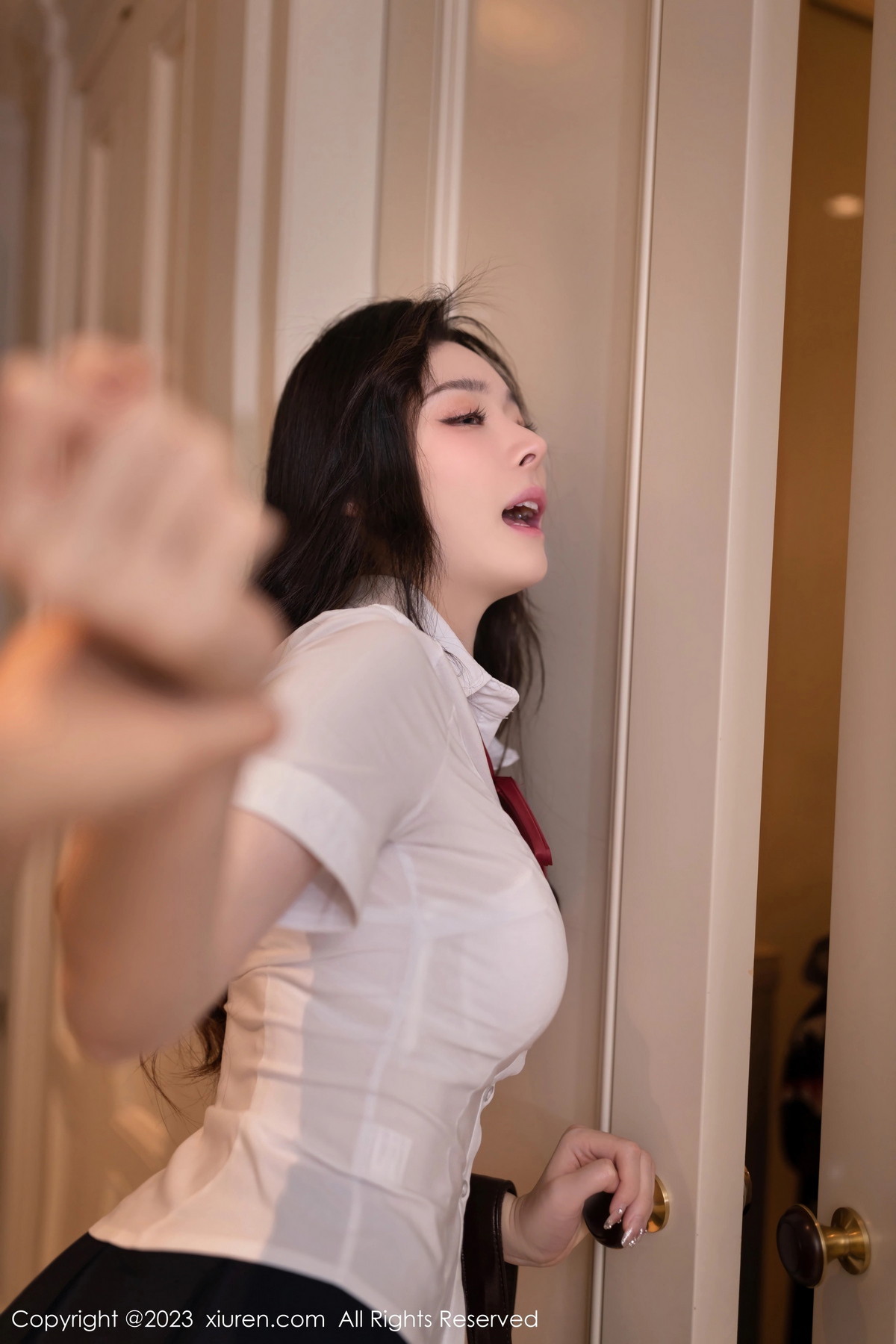 [XiuRen]高清写真图 2023.11.16 No.7674 小逗逗 短裙黑丝