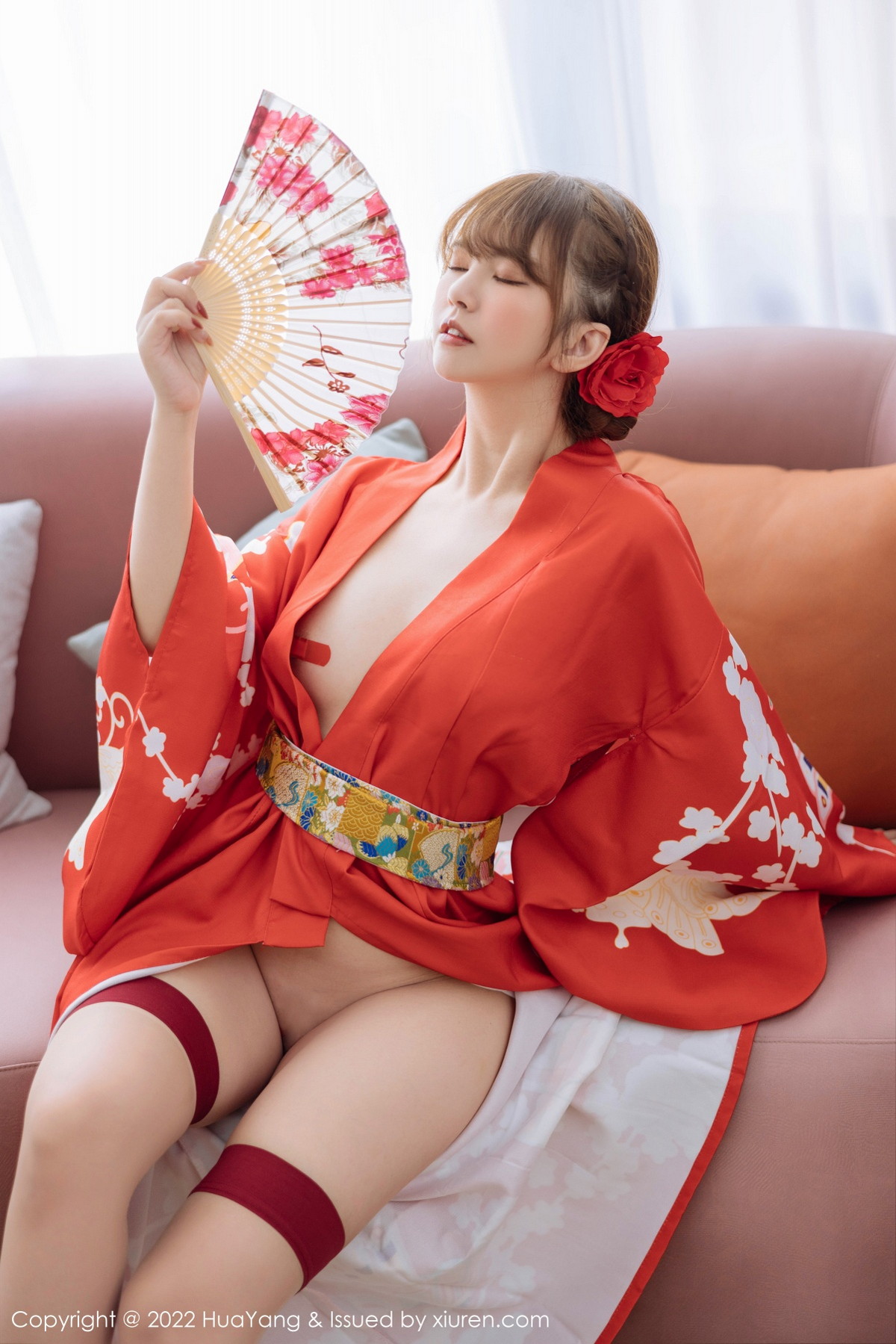 [HuaYang]高清写真图 2022.11.15 VOL.518 张思允Nice 和服美臀