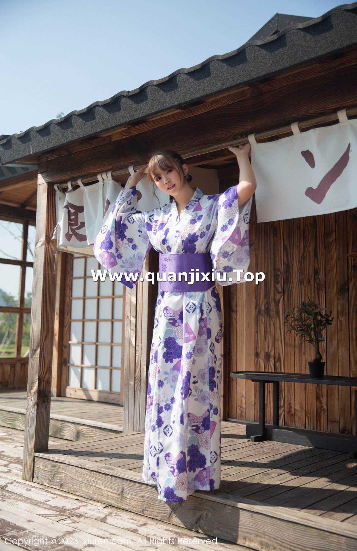 [XiuRen]高清写真图 2023.02.16 No.6274 张思允Nice 和服美臀