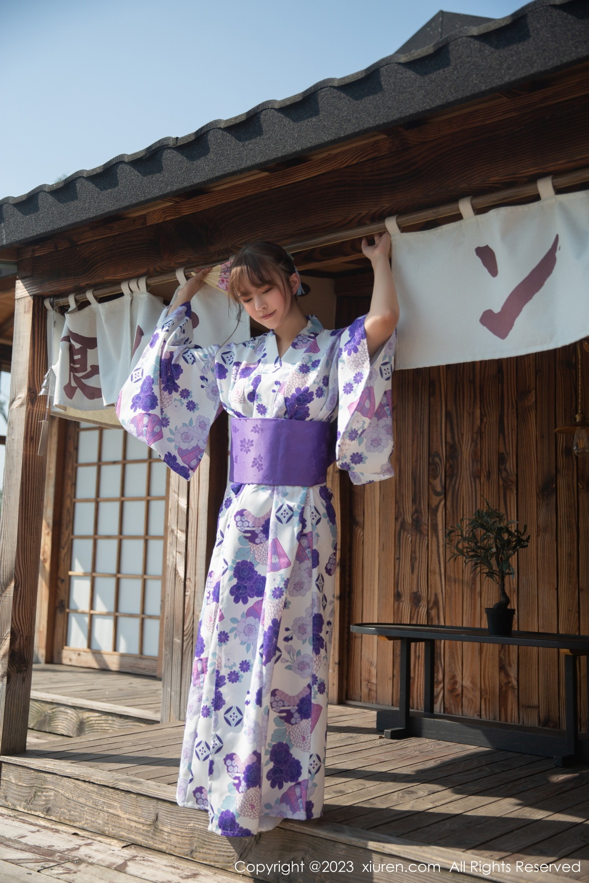 [XiuRen]高清写真图 2023.02.16 No.6274 张思允Nice 和服美臀
