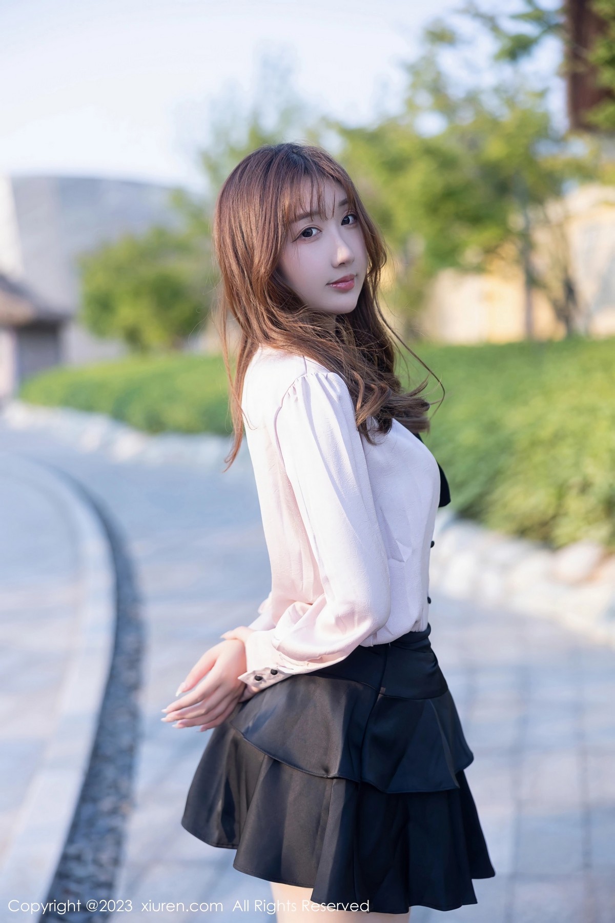 [XiuRen]高清写真图 2023.05.11 No.6721 江真真 丝袜美臀