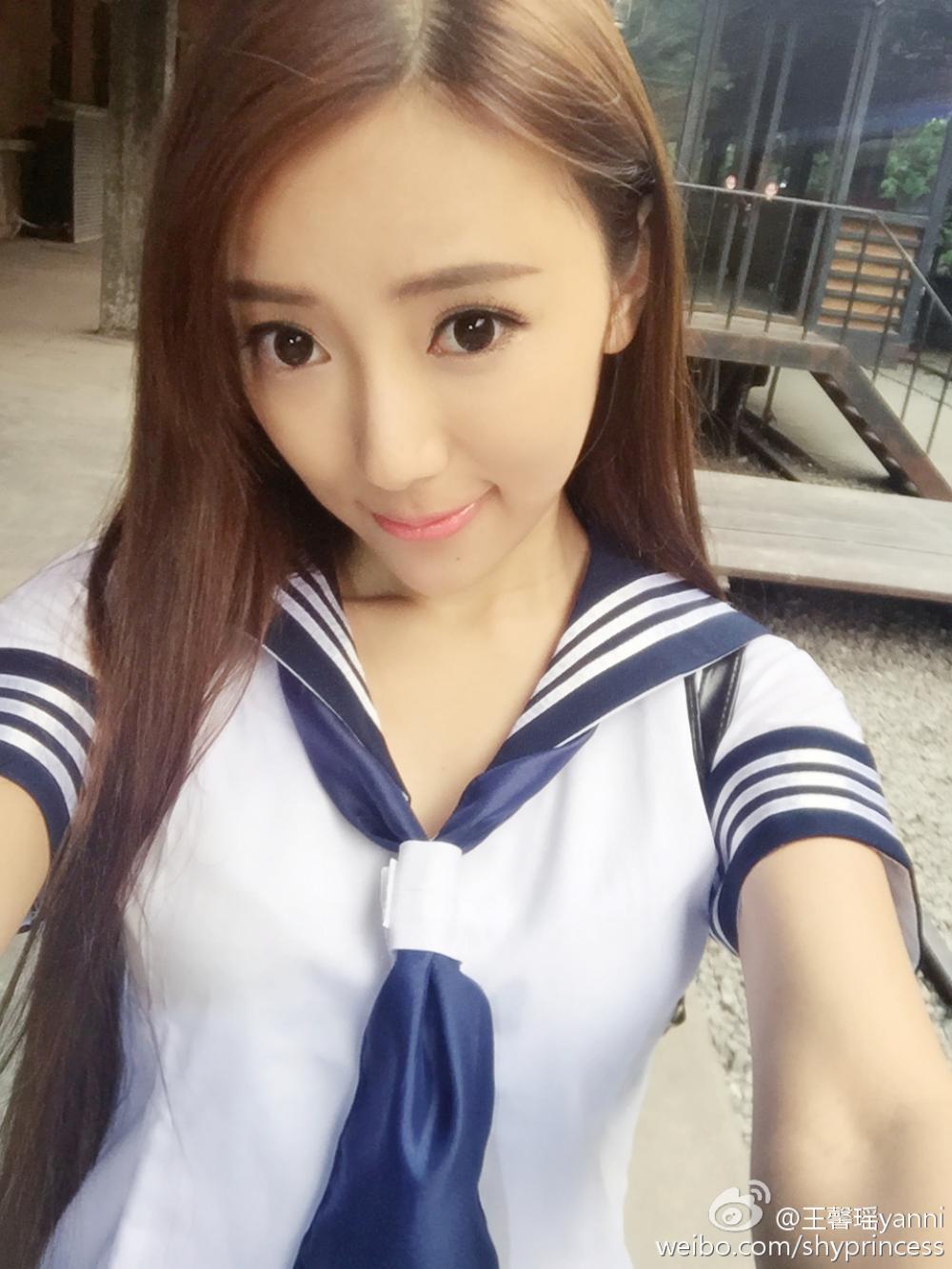 雪糕妹妹王馨瑶可爱美图
