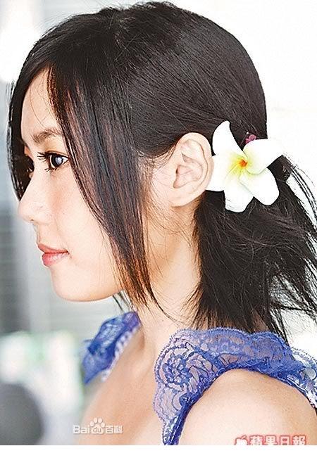 台湾演员蔡芷纭可爱生活图片