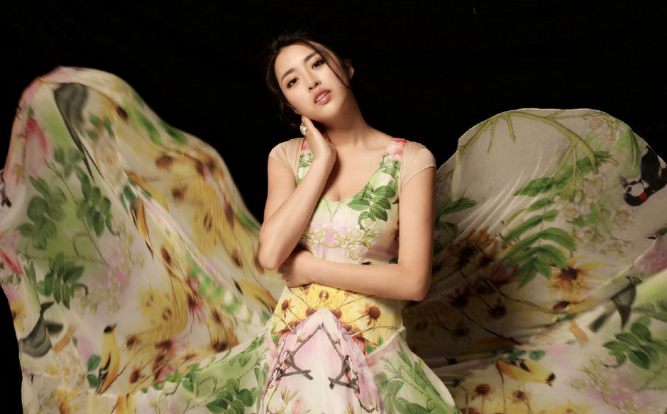 世界小姐余薇薇唯美人体模特摄影写真