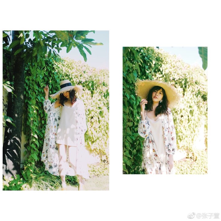 辣妈张子萱短裙秀美腿 开怀大笑少女十足