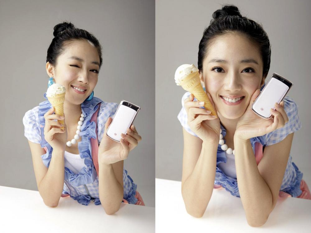桂纶镁甜美迷人壁纸