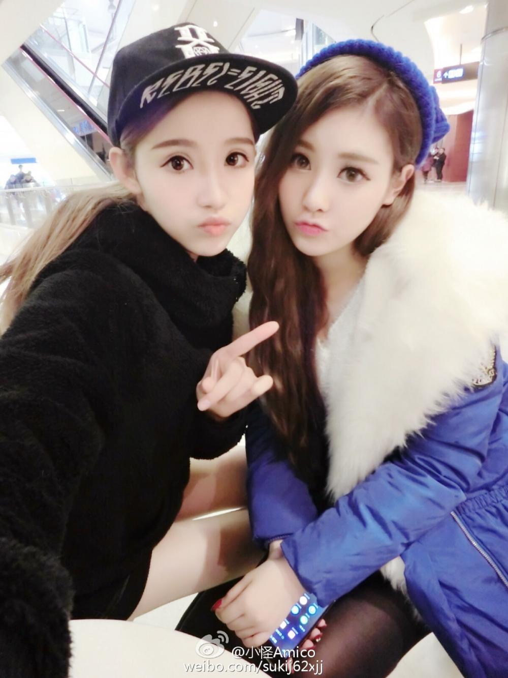 非主流图片带字女生