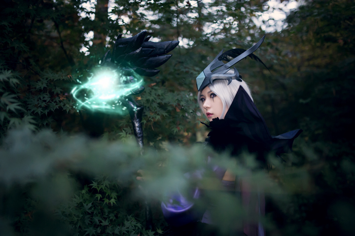 英雄联盟邪鸦魅影乐芙兰性感美腿美女Cosplay - RZ COS