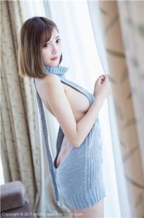 甜美女神杨晨晨 开背毛衣芬芳四溢