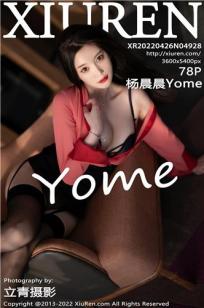 [XiuRen]高清写真图 2022.04.26 No.4928 杨晨晨Yome