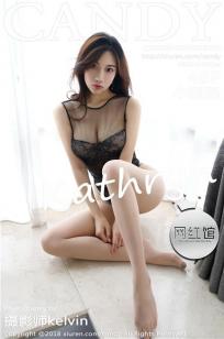 气质女神小狐狸Sica 黑丝主题内衣装扮